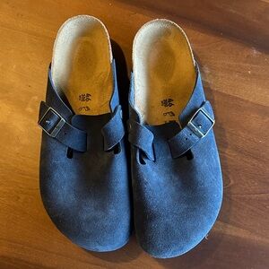 Men’s Navy Blue Birkenstocks  Clogs